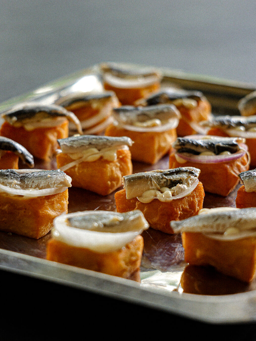 Bouchées de patate douce et sardine Ardence